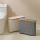 Toilet Paper Holder Fabric Storage Solution For Bathroom-A02 6