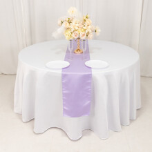 Lavender Lamour Satin Table Runner 12 x 108 in