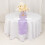 Lavender Lamour Satin Table Runner 12 x 108 in 1