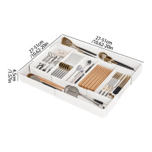 PRETXORVE Retractable Kitchen Drawer Organizer