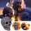 Fireproof Ceramic Skull Decoration for Fire Pits 1