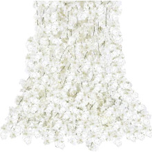 Cherry Blossom Garland Artificial Silk Flowers 6 Pack