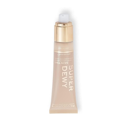 Makeup Revolution Superdewy Tinted Moisturiser, Light Coverage, Dewy Finish, Medium Light, 55ml 2