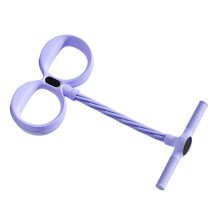 Pedal Exerciser Belly Resistance Band Pull Training-Purple