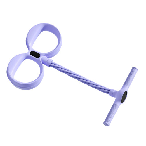 Pedal Exerciser Belly Resistance Band Pull Training-Purple