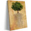 Oak Tree Poem Framed Canvas Poster 12x18 inch 1