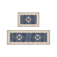 Boho Kitchen Mat Set of 2 – Non-Slip Polyester