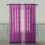 White Sheer Voile Curtains 100x200cm (2 pcs) 1
