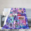 Filt i flanellfleece, 102x76 cm 1