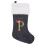 Personalised Christmas Stocking with Initial, 43 cm 1