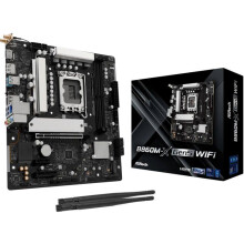 Placa base Micro ATX - ASROCK - Socket LGA 1851 - Chipset Intel B860 - DDR5 - Memoria máxima 128 Go