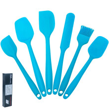 Silicone Kitchen Spatula Set 2-Pc Heat-Resistant