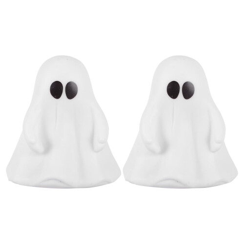 Ghost LED Night Light - Resin Halloween Decoration (2 pcs)