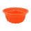 Spiral Bundt Cake Pan, Non-Stick Silicone, Orange 1