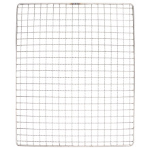 Rozsdamentes acél BBQ grillkosár 32x26cm