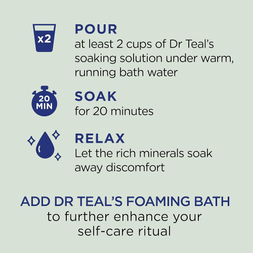 Dr Teal's Epsom Salts Eucalyptus 3Lb 1.36Kg 2