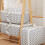 Witte polyester opbergtas – extra groot, robuust 1