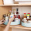 Rotating Kitchen Shelf Tray Circular Turntable 12-inch 4