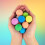 Rainbow Bath Bombs - Tropical Scent 2