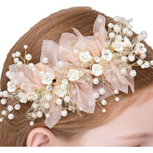 bandeau de fleurs pour fille, couronne décorative