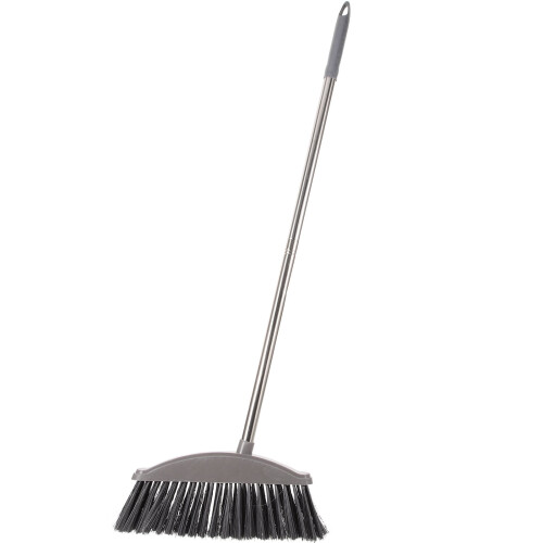 Vassoura de cabo longo com escova rígida e grossa – 87,3 cm