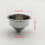 Espresso Filter Basket Stainless Steel Coffee Ground Strainer 3