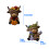 Miniature Yak Home Decoration For Various Interior-Butterfly 4