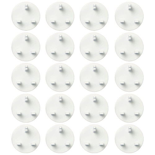 Armo 20 x Baby Safety Socket Covers Child Proof Socket Protectors Guard 1
