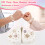 Bath Bombs for Kids, Panspace 6 Pack Dino Egg Kids Bath Bombs with Surprise Inside 4
