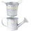 Vintage Iron Flower Bucket – 2-Pack, Retro Home Decor 1