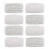 Bissell Vac & Steam Mop Pads 8 Pack Microfiber 1