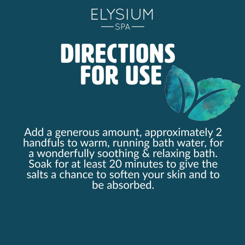 Elysium Spa Muscle & Bath Soak With Menthol 2