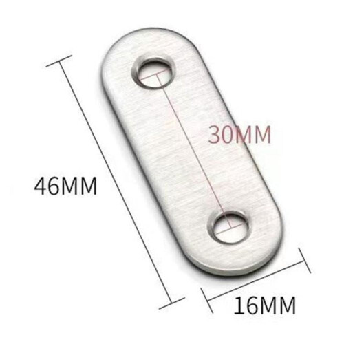 Stainless Steel Corner Brace Plate, 1 Pack