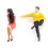 Detailed Mini Resin Human Models Sitting-Thinking Womens... 1