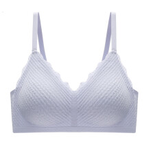 3-Pack Women's Seamless Lace Bralettes – Wire-Free Nylon