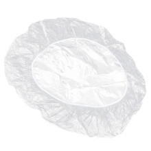 Transparent Round Tablecloth with Flannel Backing