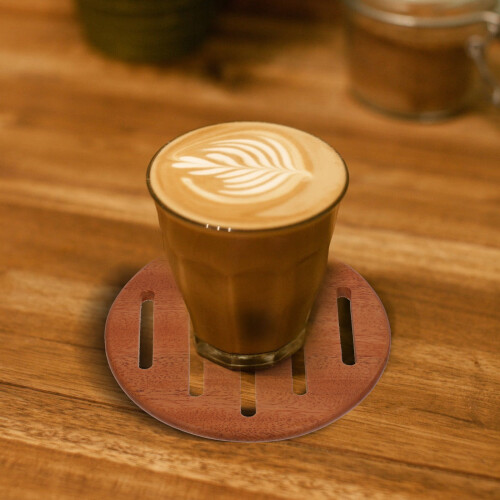 Wooden Coaster Set – Heat-Resistant Table Mat