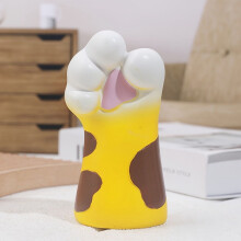 Escultura de vaso de gato em resina para decoração de mesa