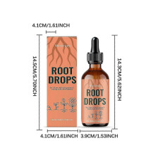 (1) 1~5X Root Drops - Liquid Rooting Hormone | Fast Propagation, Stronger Roots | Works in Water, Soil, Leca, Moss | for All Indoor Houseplants neW