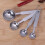 Stainless Steel Measuring Spoons Set 4pc 1