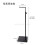HEMOTON Purse Holder Stand Metal Adjustable Black 1 Set 1