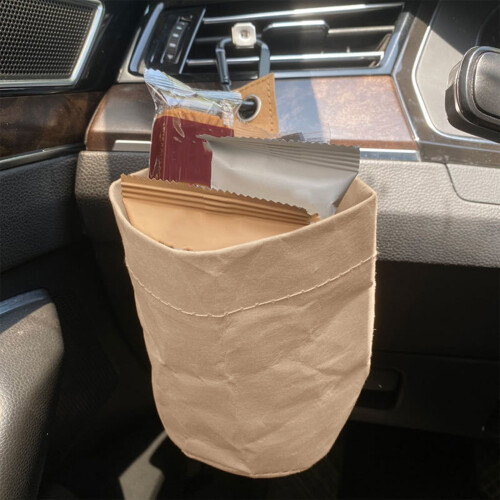 Car Vent Hanging Organizer Bag with Bin Function