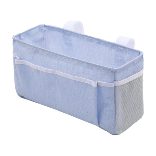 Organiseur de chevet avec sangles et porte-bouteille