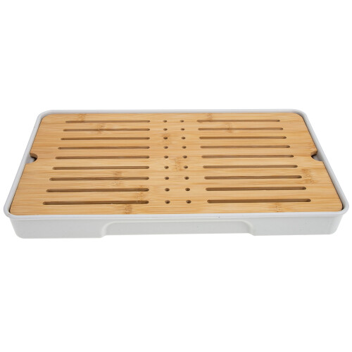 Bamboo Tea Serving Tray 32x19cm