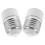 Set van 2 E27 naar MR16 lampfittingadapters 1