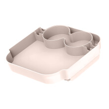 Sturdy Plastic Holding Tray Ideal beach Visits And Camping-Pink