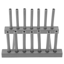 Plastic Dish Drain Rack for Bowls Plates and Utensils
