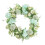 Artificial Peony Flower Wreath 40cm Silk 1