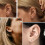 WillTen G23 Titanium Ear Piercing Kit Silver, 2Pack Disposable Ear Piercing Guns with Preloaded 4mm Ball Studs 5