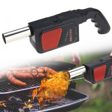 Ventilatore portatile per barbecue, griglie a carbone e falò